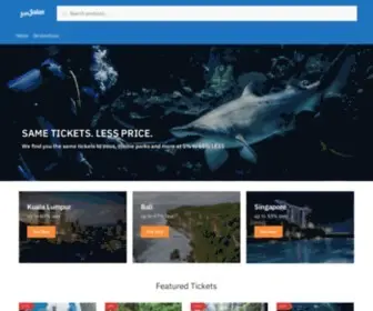 Jomjalan.com(Save over 60% on attractions tickets) Screenshot
