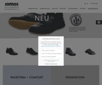 Jomos.de(Schuhe, die Sie durchs Leben tragen) Screenshot