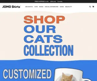 Jomoshirts.com(JOMO Shirts) Screenshot