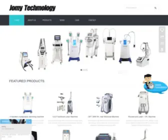 Jomytech.com(808nm diode laser hair removal machine) Screenshot