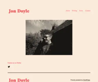 Jon-Doyle.co.uk(Jon Doyle) Screenshot