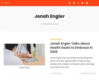 Jonahengler.net(A Personal Blog) Screenshot