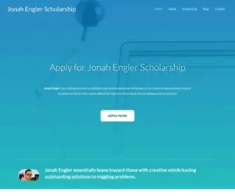 Jonahenglerscholarship.com(Jonah Engler Scholarship) Screenshot