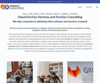 Jonahnz.com(JA DevOps Consultancy) Screenshot