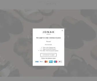 Jonak-Paris.com(Discover the Jonak brand spirit) Screenshot