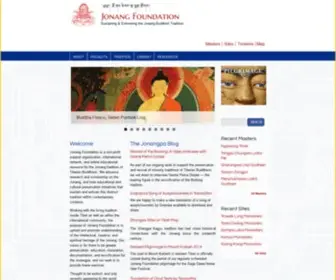 Jonangfoundation.org(Jonang Foundation) Screenshot