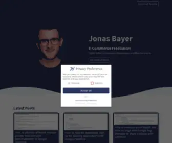 Jonas-Bayer.com(Jonas Bayer) Screenshot