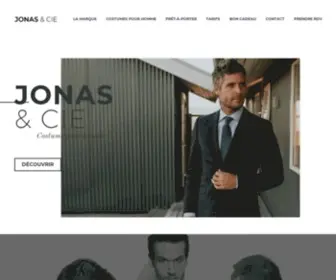 Jonas-ET-Cie.fr(Costumes et prêt) Screenshot