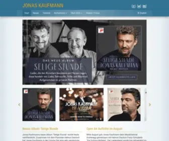 Jonaskaufmann.com(It’s Christmas) Screenshot