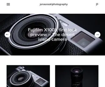 Jonasraskphotography.com(Jonasrask) Screenshot
