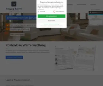 Jonasundkroth.de(Immobilienmakler in Obernburg) Screenshot