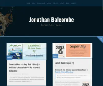 Jonathan-Balcombe.com(Scientist) Screenshot