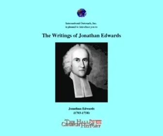 Jonathan-Edwards.org(Revival Sermons of Jonathan Edwards) Screenshot