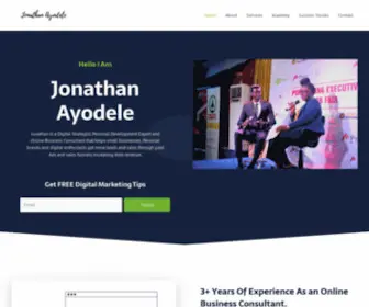 Jonathanayodele.com(Facebook Ads Expert in Lagos) Screenshot