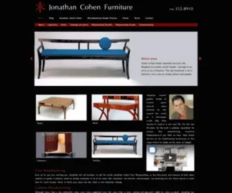 Jonathancohenfinewoodworking.com(Custom Woodworking) Screenshot