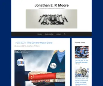 Jonathanepmoore.com(Jonathan E) Screenshot