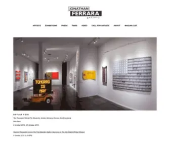 Jonathanferraragallery.com(JONATHAN FERRARA GALLERY) Screenshot