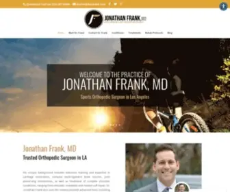 Jonathanfrankmd.com(Jonathan Frank MD) Screenshot