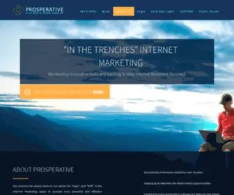Jonathanleger.com("In the Trenches" Internet Marketing) Screenshot