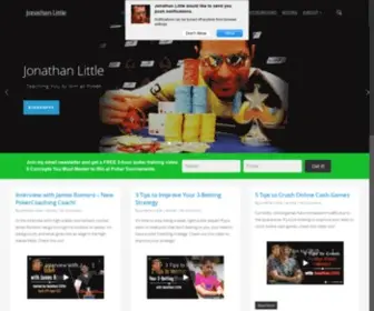 Jonathanlittlepoker.com Screenshot