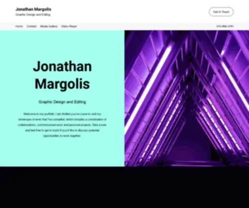 Jonathanmargolis.com(Los Angeles California Jonathan Margolis Graphic Design Social Media) Screenshot