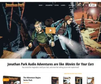 Jonathanpark.com(Jonathan Park Audio Adventures) Screenshot