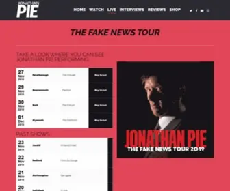 Jonathanpie.com(Jonathan Pie) Screenshot
