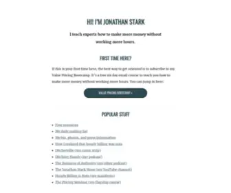 Jonathanstark.com(A workshop) Screenshot