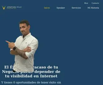 Jonathanvelez.com(Consultor SEO y Marketig Digital) Screenshot