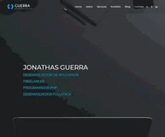 Jonathasguerra.com.br(Desenvolvedor de Aplicativos Freelancer) Screenshot