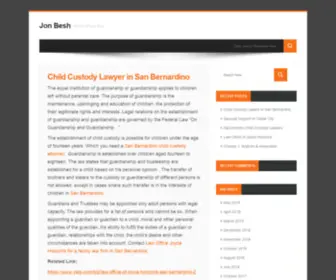 Jonbesh.org(WordPress) Screenshot