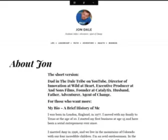 Jondale.com(The short version) Screenshot