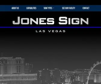 Jones-Vegas.com(Jones-Las Vegas) Screenshot