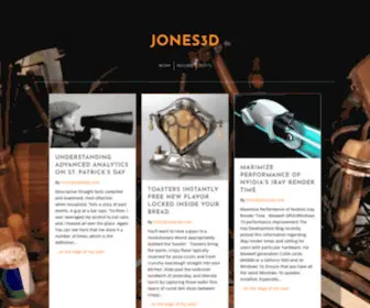 Jones3D.com(Welcome) Screenshot