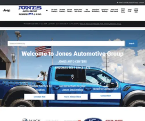 Jonesautocenters.com Screenshot