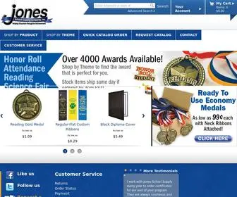Jonesawards.com(Jones School Supply) Screenshot
