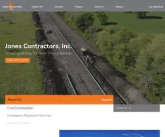 Jonescontractors.com(Jones Contractors Previous) Screenshot