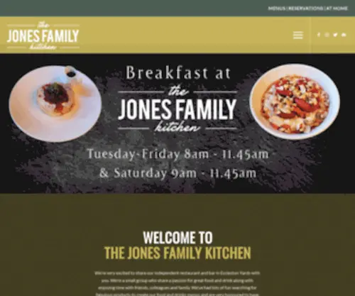 Jonesfamilykitchen.co.uk(The Jones Family Kitchen) Screenshot