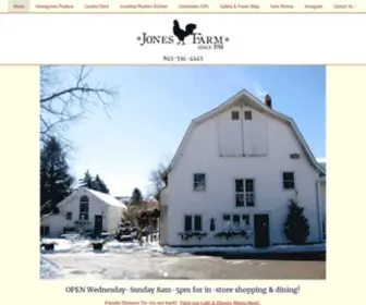 Jonesfarminc.com(Farm, Homegrown Produce, Fresh Baked Goods, Gifts, Art, Decorative Home Accessories) Screenshot