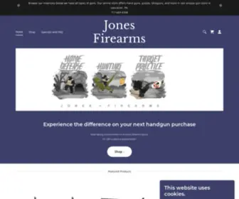 Jonesfirearmsusa.com(Jones Firearms LLC) Screenshot