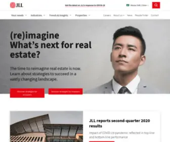 Joneslanglasalle.com.mo(JLL Macau) Screenshot