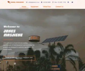 Jonesmasjiene.co.za(Jones Masjiene) Screenshot