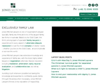Jonesmitchell.com.au(Jones Mitchell Lawyers) Screenshot