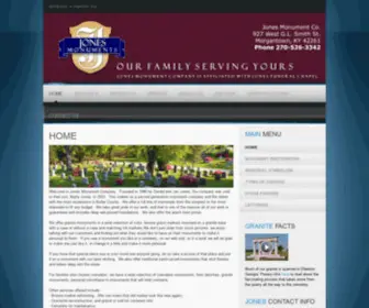 Jonesmonuments.com(Jonesmonuments) Screenshot