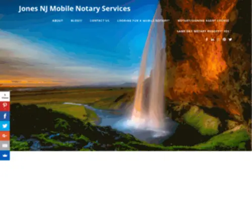 JonesnjMobilenotaryservices.com(Jones NJ Mobile Notary Services) Screenshot