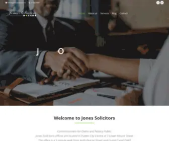 Jonessolicitors.ie(Jones Solicitors Dublin) Screenshot