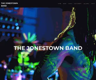 Jonestownband.com(The Jonestown Band) Screenshot