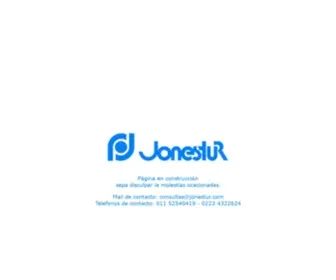 Jonestur.com(Garcia Navarro Ramaglio y Cia S.A) Screenshot