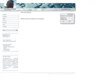 Jongaarsmand.dk(Jon Gaarsmand) Screenshot