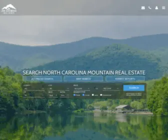 Jongatewood.com(North Carolina Mountain Real Estate) Screenshot